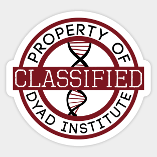 Property of DYAD Institute - Orphan Black Sticker